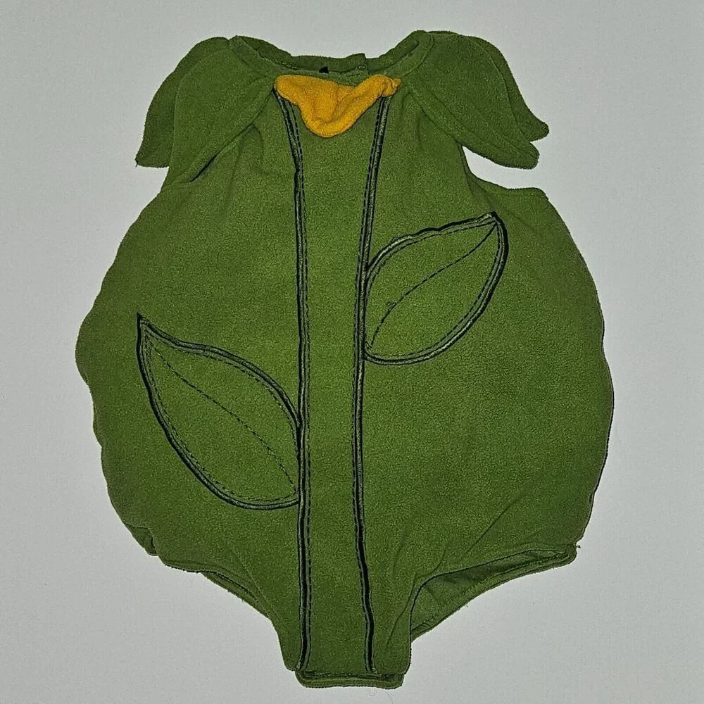 TCP Children's Place Halloween Costume 12-18 Months Green Plant Stem Peapod?